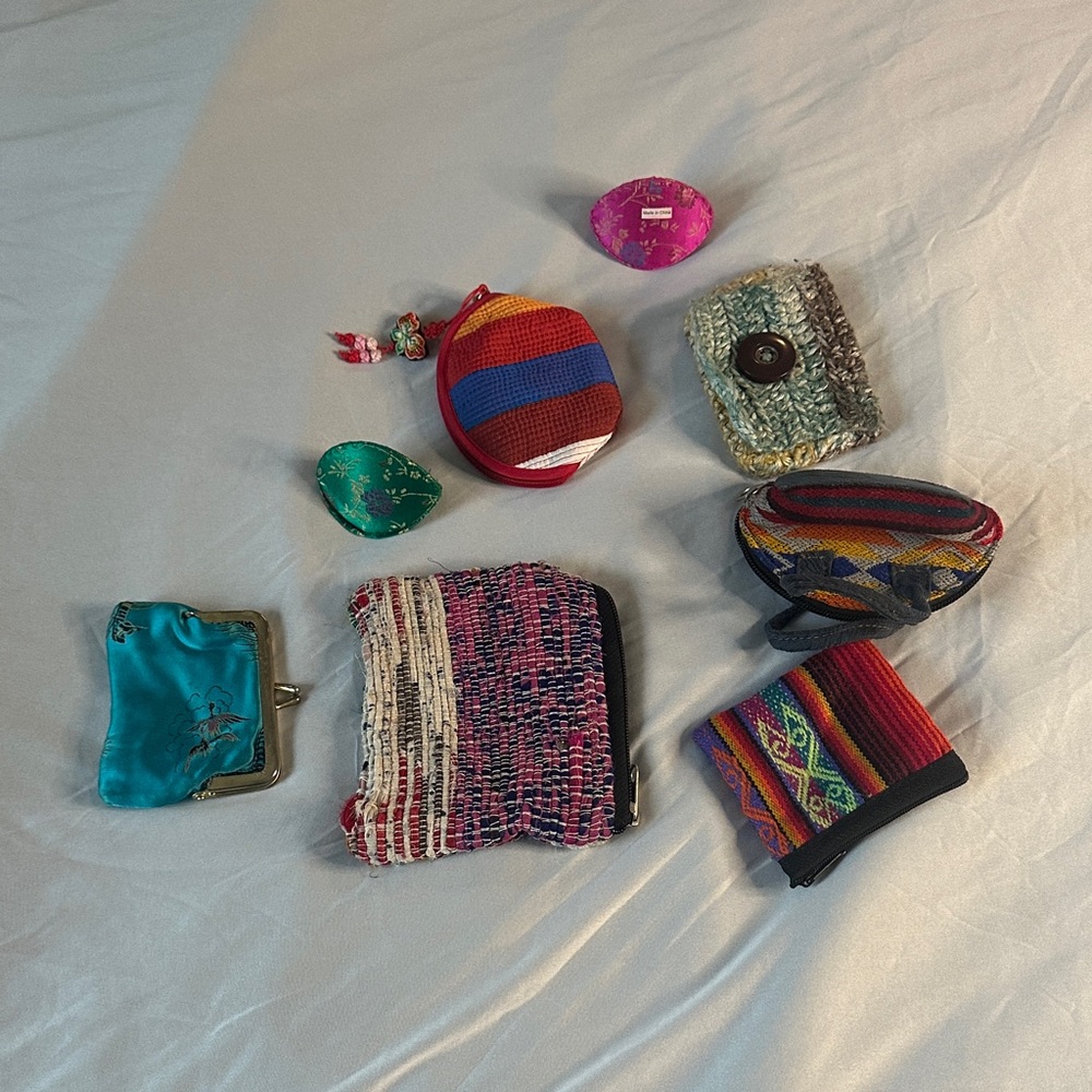 Colorful Women's coin purse Set
